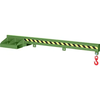 Závěsné rameno, 2400 mm, nosnost 500 - 5000 kg, zelené