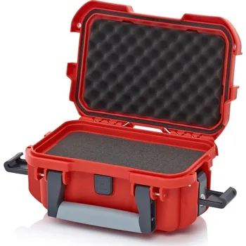 Odolný kufr BZ-1 krvavě oranžový - výplňové polstrování