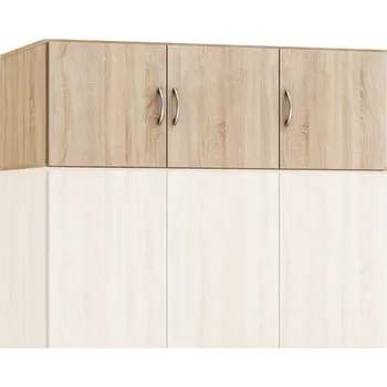 Nástavec na skříň IDEA nábytek Best nástavec 3dveřový