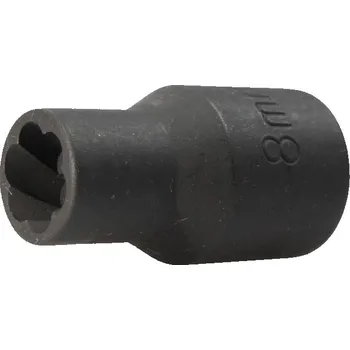 Ruční nářadí Condor hlavice nástrčná 1/4", Spirál 6 mm, na poškozené šrouby a matice - 100-07221