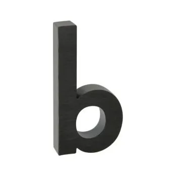 Domovní číslo RICHTER CZECH Číslice a písmena RN.100LV.AL.CE černá číslo: b