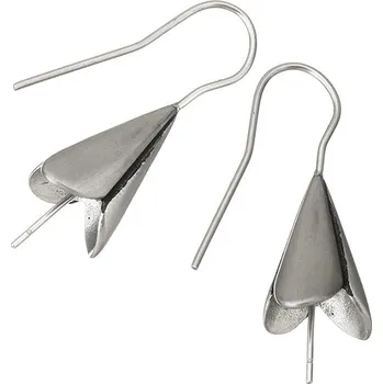 Materiál na výrobu šperku Náušnicový háček 316L se závěsným přívěskem - 1ks+ - 1 Ks