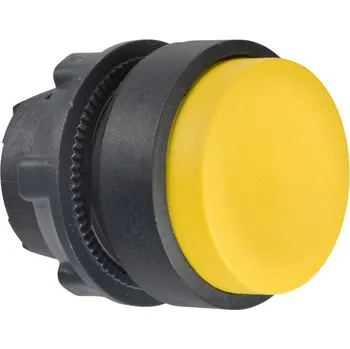 Stavebniny SCHN ZB5AH5 Ovládací hlavice "Stiskem zapni-stiskem vypni", s přesahem - žlutá