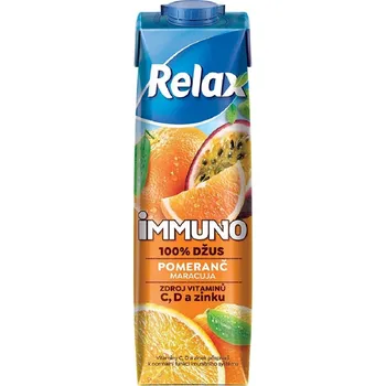 Relax Immuno Pomeranč/maracuja 100% 1 l