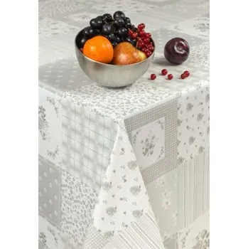 ubrus Ubrus PVC patchwork šedý návin 20 m x 140 cm 6733140