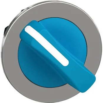 Elektroinstalační materiál SCHN ZB4FD206 Ovládací hlavice otočná, zapuštěná montáž, Modrá, 2 pozice pevné