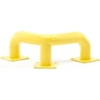 Ochranná zábrana, rohová, Ø89mm, 350x640x640 mm 310371AJ