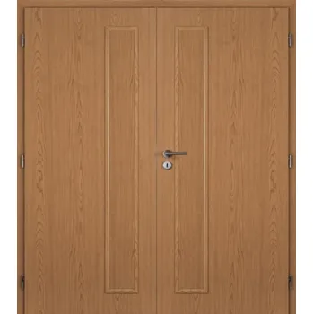 Interiérové dveře DOORNITE interiérové dveře 125 cm VERTIKA plné dvoukřídlé