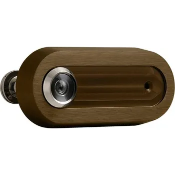 Dveřní kukátko MP kování Kukátko AXA - BETA 2 s jmenovkou elox Povrch: elox bronz - F4