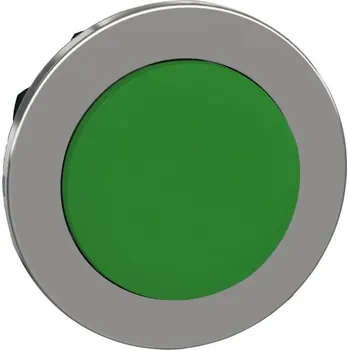 vypínač SCHN ZB4FH3 Ovládací hlavice stiskací, zapuštěná montáž, Stiskni-Stiskni, Zelená
