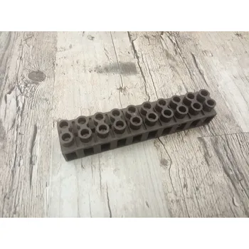 Čokoláda DANAPO Stará retro bakelitová svorka svorkovnice čokoláda Varianta: 6 čokoláda 6mm2 10 polí