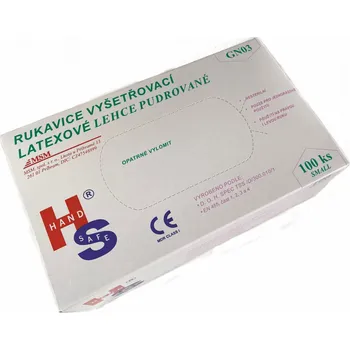 MSM Vyšetřovací latexové lehce pudrované