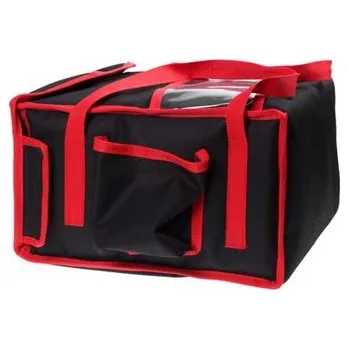 Taška na 4 pizzy, velikost S, 35x35 cm, s rámem, bez vyhřívání, černá BAG_T4SSRBVB