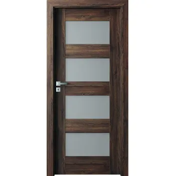 Interiérové dveře Interiérové dveře Verte Premium A - Dekor Portaperfect 3D / s obkladem kovové zárubně