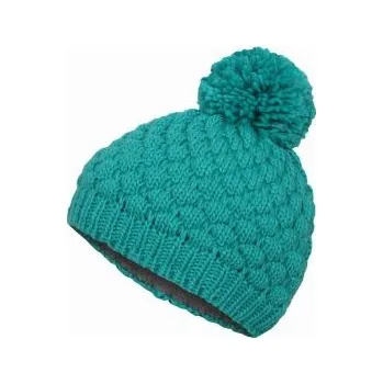 Čepice Hannah KISSES JR pool green Univerzální; Zelená čepice