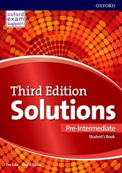Anglický jazyk Solutions: Third Edition: Pre-intermediate: Student´s Book - Tim Falla, Paul A. Davies (2016, brožovaná)
