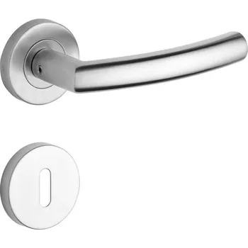 Dveřní kování Nerezové kování Rostex Cortina-R Provedení: otvor pro obyčejný klíč BB