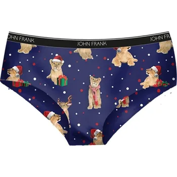 Kalhotky Dámské kalhotky WJFD-H39 Tm. modrá L