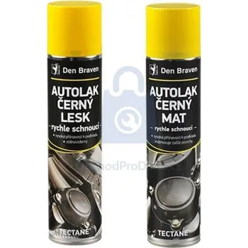 Autolak Autolak černý lesk TECTANE 400 ml