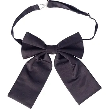 Kravata HEDVA ČESKÝ BROKÁT Mašle ČH 732 satén černá