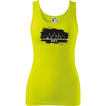 Dámské tričko Kiev - Silueta - Dámské tílko - S ( Limetková )