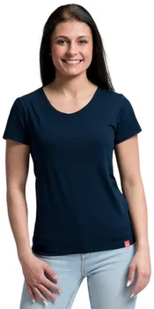 dámské tričko CityZen Dámské bavlněné triko klasické tmavě modré L