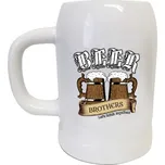 Korbel na pivo - matné sklo s potiskem Korbel na pivo-Beer Brothers