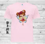 detske-levne-bavlnene-tricko-potisk-vila Barva: Pink - růžová, velikost: 92