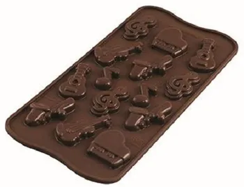 Silikomart Choco Melody forma na čokoládu