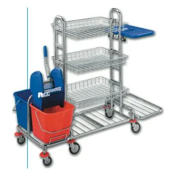 Úklidový vozík Úklidový a servisní vozík KOMBI UNI IV