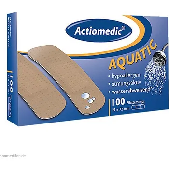 Náplast ACTIOMEDIC AQUATIC - voděodpudivá náplast (100 ks)