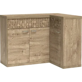 Komoda Rohová komoda Natural N-15 "kratka"