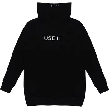 Chlapecká mikina Dívčí mikina - Winkiki WTG 02856, černá Barva: Černá, Velikost: 158