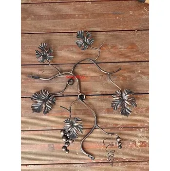 Svícen Kovaná dekorace na zeď 35