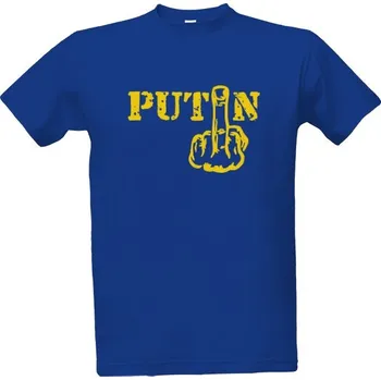 Tričko s potiskem Fu*ck Putin pánské