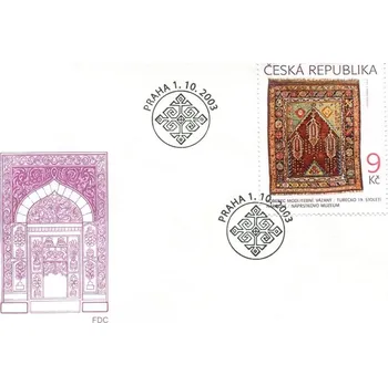 Poštovní známka Česká pošta (2003) FDC 369 - Orientální koberce