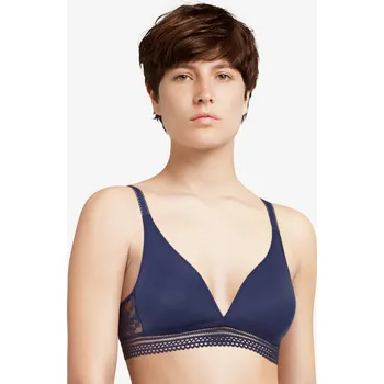 Souprava dámského spodního prádla Podprsenka bralette PASSIONATA (46H5-21), Barva tmavě modrá, Velikost S