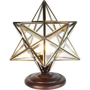 Osvětlení Stolní lampa ve tvaru hvězdy Star - 31*31*36 cm E27/max 1*40W