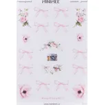 MINIMEE Papírové samolepky v aršíku A5 Romantický set