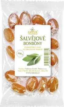 Bonbon Valdemar Grešík Šalvějové bonbóny 100 g