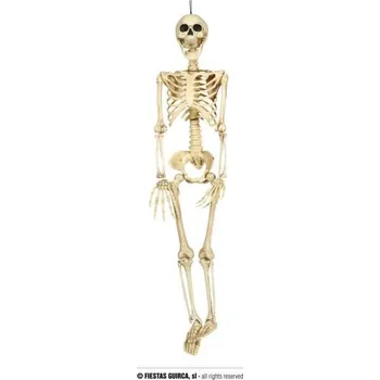 Party dekorace Fiestas Guirca Skeleton Kostlivec k zavěšení 90 cm
