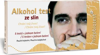 Alkohol tester Groupmed International Alkoholový test ze slin 5 ks