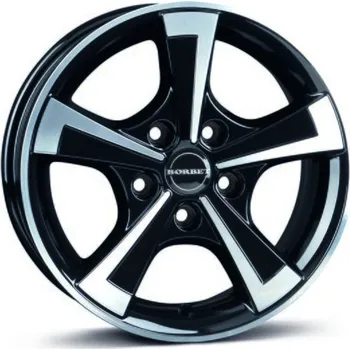 Alu kolo Alu disk Borbet CWT 6x15, 5x112, 66.5, ET30 black polished glossy
