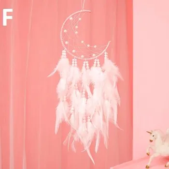 Samolepící dekorace Čína Lapač snů pro dětské pokojíčky s peříčky - s osvětlením či bez (strom a jiné motivy) Varianta: bez osvětlení, Barva: F