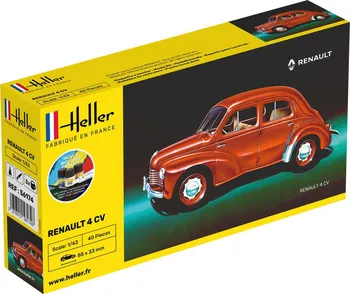 Plastikový model Heller Renault 4 CV 1:43