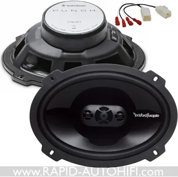 Auto Hi-Fi Reproduktory JEEP Grand Cherokee Rockford Fosgate P1694 s redukcemi