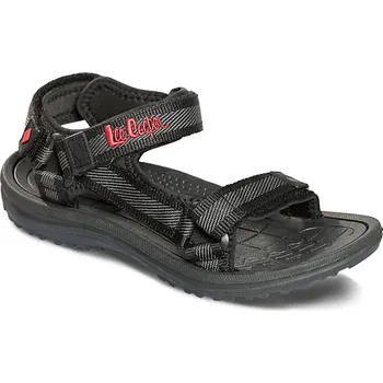 Dámské sandále Lee Cooper LCW-22-34-0941L Dámské sandály šedo / černé 37