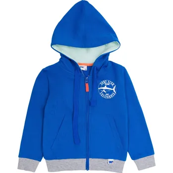 Chlapecká mikina Chlapecká mikina - Winkiki WKB 01751, modrá Barva: Modrá, Velikost: 104