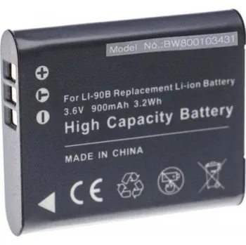 TopTechnology LI-90B 900mAh Li-Ion 3,6V neoriginální baterie do fotoaparátu Olympus