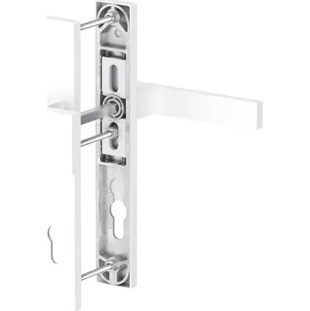 Dveřní kování ROTO Klika-koule DUBLIN úzký štítek 37 mm Barva/Povrchová úprava: Bílá RAL 9016/matný povrch